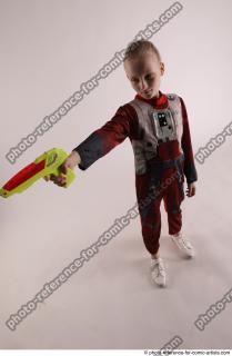 DENISA PILOT STANDING POSE WITH GUN 2